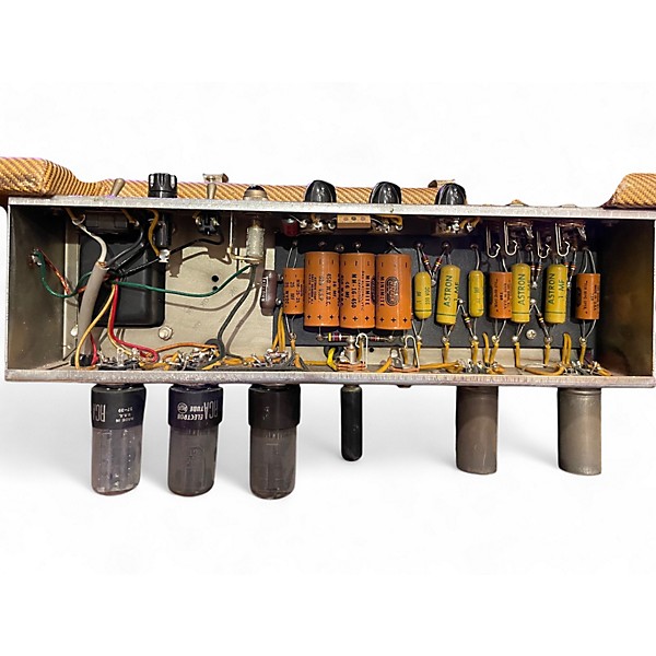 Vintage 1957 Fender Deluxe Tweed Tube Guitar Combo Amp