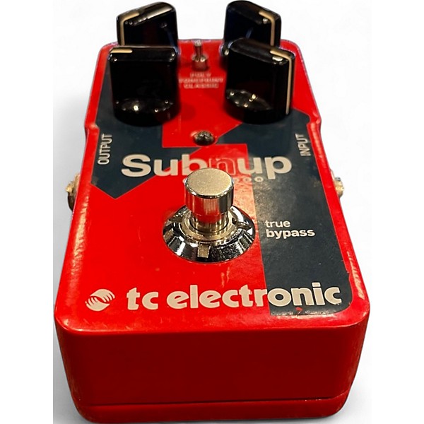 Used TC Electronic Sub N Up Octaver Effect Pedal