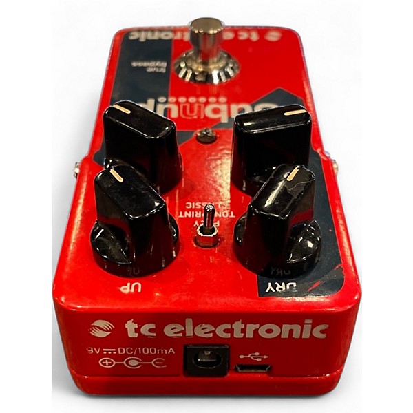 Used TC Electronic Sub N Up Octaver Effect Pedal