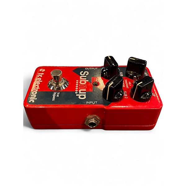 Used TC Electronic Sub N Up Octaver Effect Pedal