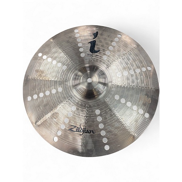 Used Zildjian 17in i series trash crash Cymbal