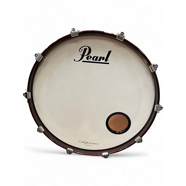 Used Pearl 22X18 Reference Pure  Black Cherry Drum