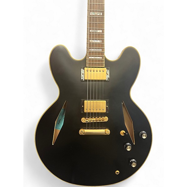 Used Epiphone EMILY WOLFE SHERATON BLACK Hollow Body Electric Guitar