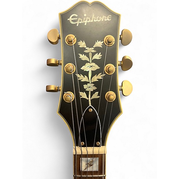 Used Epiphone EMILY WOLFE SHERATON BLACK Hollow Body Electric Guitar