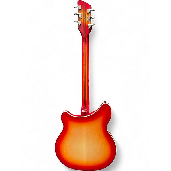 Used Rickenbacker 330 Fireglo Hollow Body Electric Guitar