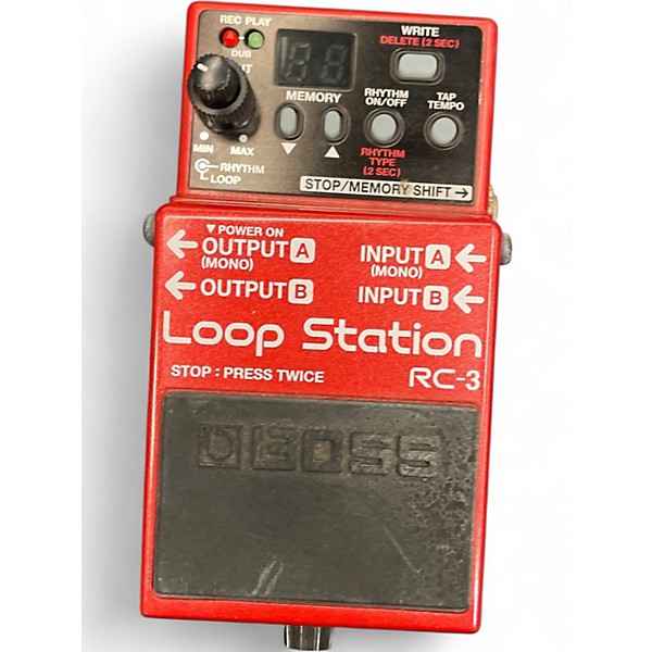 Used BOSS RC3 Loop Station Pedal