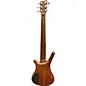 Used Warwick Pro Series Corvette Standard 6 String Walnut Electric Bass Guitar