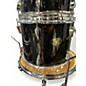 Used TAMA 4 Piece Imperialstar Black Drum Kit