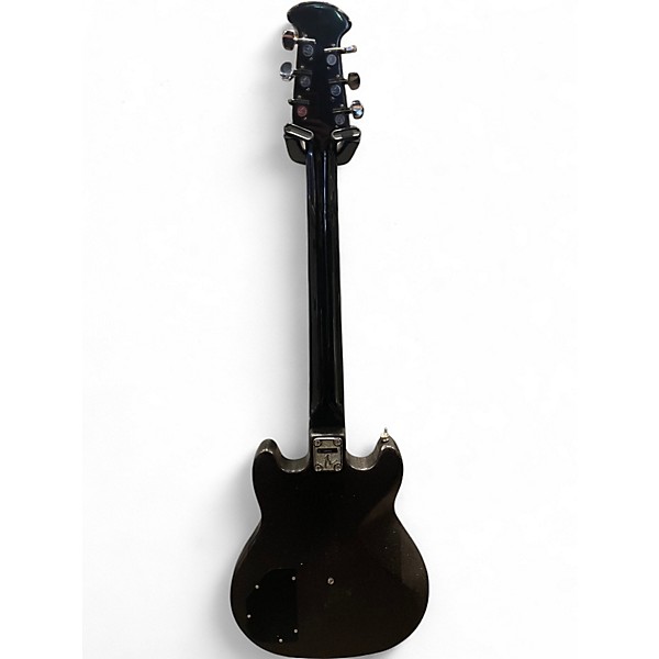 Vintage 1979 Ovation PREACHER SPARKLE BLACK Solid Body Electric Guitar