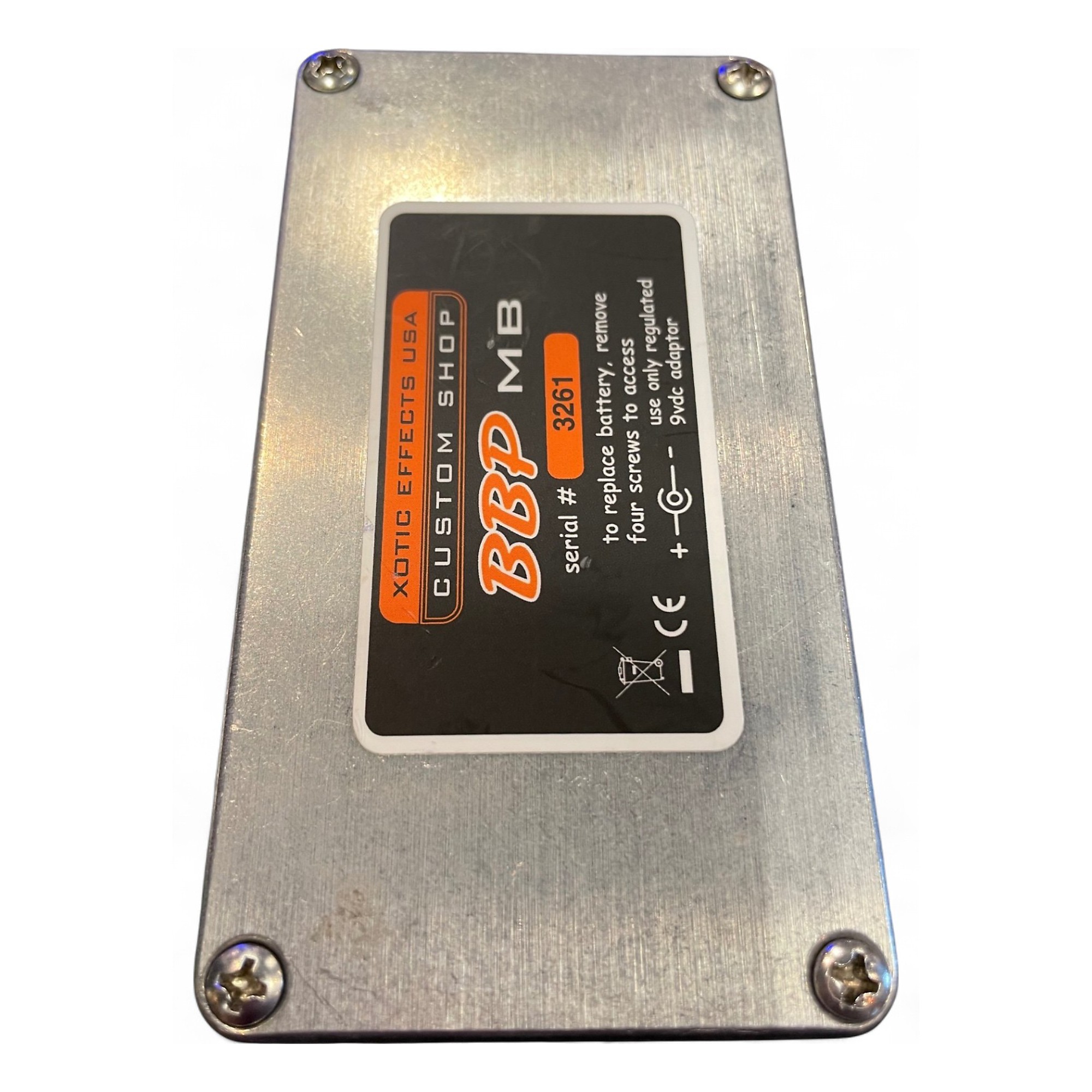 廃版激レア XOTIC BB preamp MB USA CustomShop Xotic BBP-MB Xotic BB Preamp with Mid-Boost Knob From the