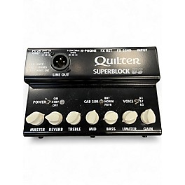 Used Quilter Labs SUPER BLOCK Solid State Guitar Amp Head