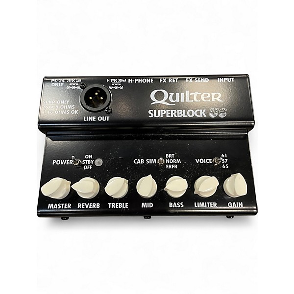 Used Quilter Labs SUPER BLOCK Solid State Guitar Amp Head