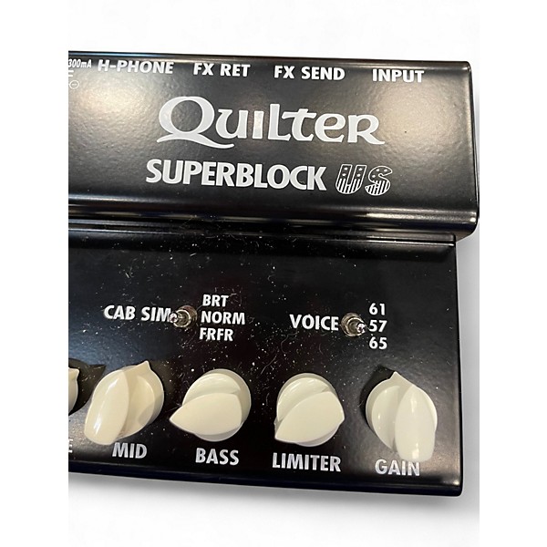 Used Quilter Labs SUPER BLOCK Solid State Guitar Amp Head