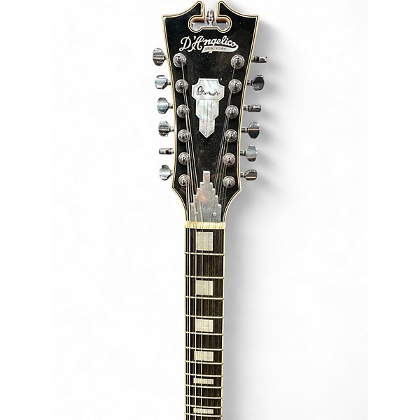 Used D'Angelico Premier Series DC 12 String Red Hollow Body Electric Guitar