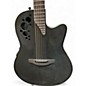 Used Ovation 1868TX-5-G Textured Black Acoustic Electric Guitar