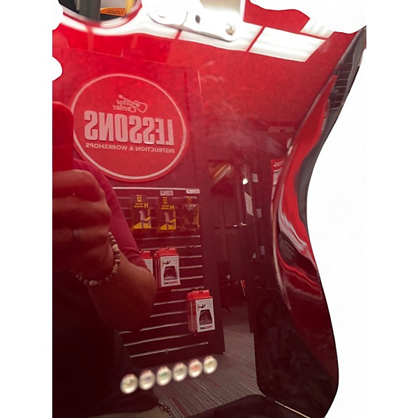 Used Fender AMERICAN STANDARD Candy Apple Red Metallic Solid Body Electric Guitar