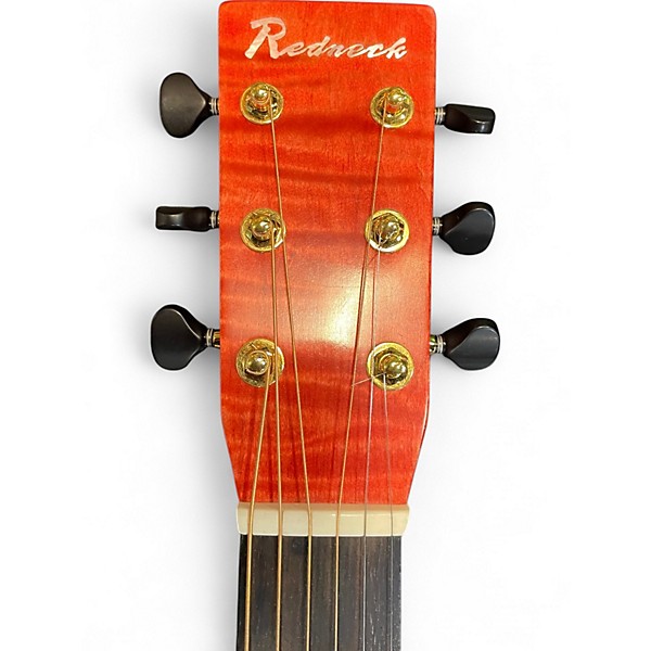 Used Redneck Guitars JB-1 Natural Acoustic Electric Guitar