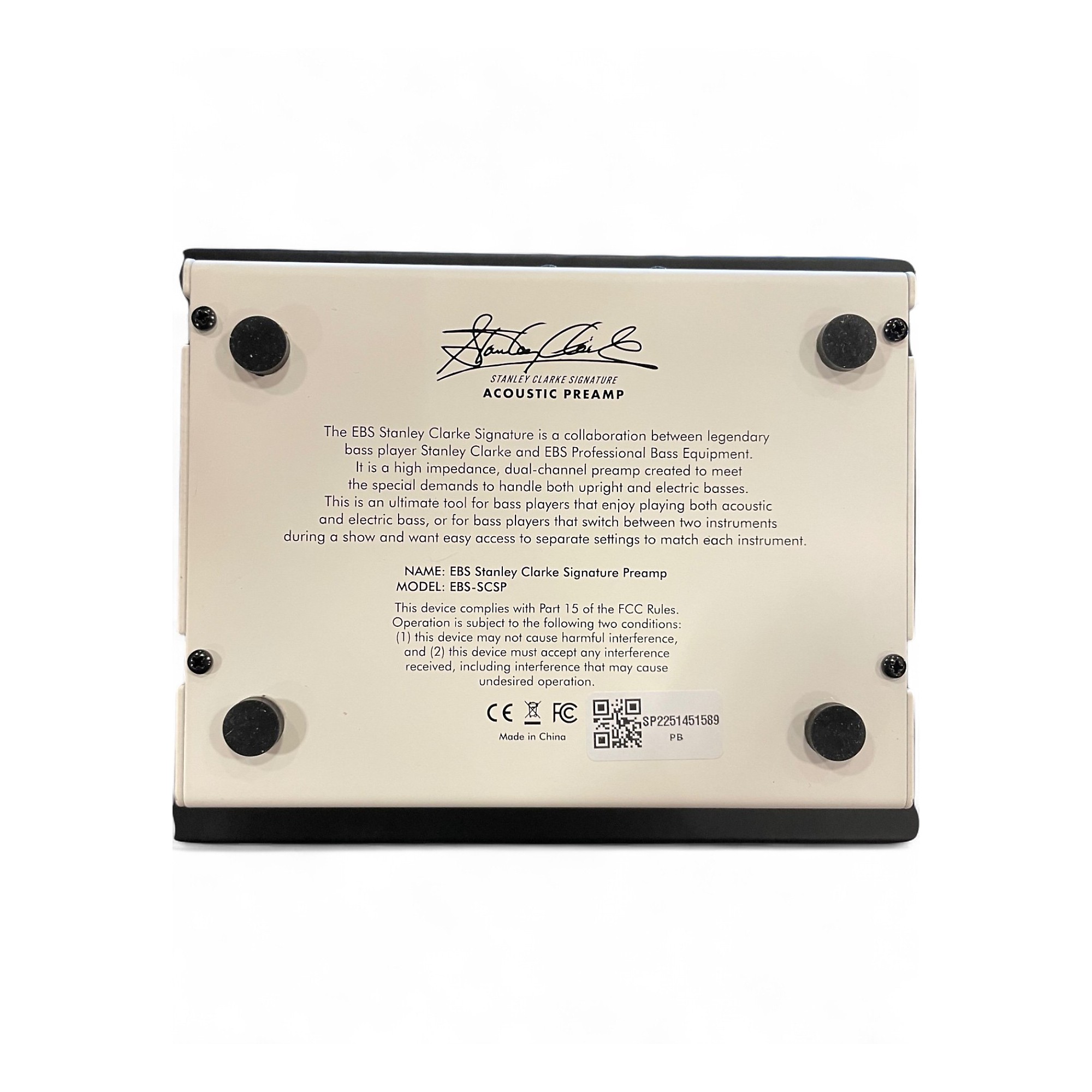 ギター EBS Stanley Clarke Acoustic Preamp 61JdN1YS5nL._UF894,1000_QL80_.jpg