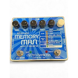 Used Electro-Harmonix Stereo Memory Man Hazarai Looper Effect Pedal