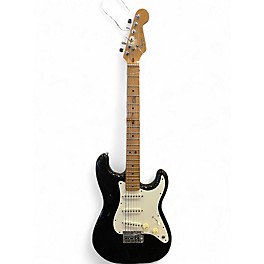 Used Fender STRATOCASTER Black Solid Body Electric Guitar