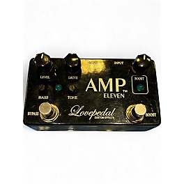 Used Lovepedal Amp Eleven Overdrive Boost Effect Pedal