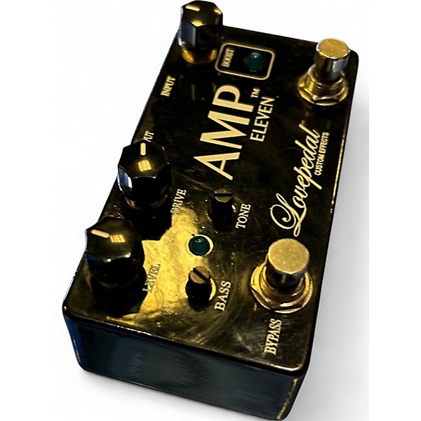 Used Lovepedal Amp Eleven Overdrive Boost Effect Pedal