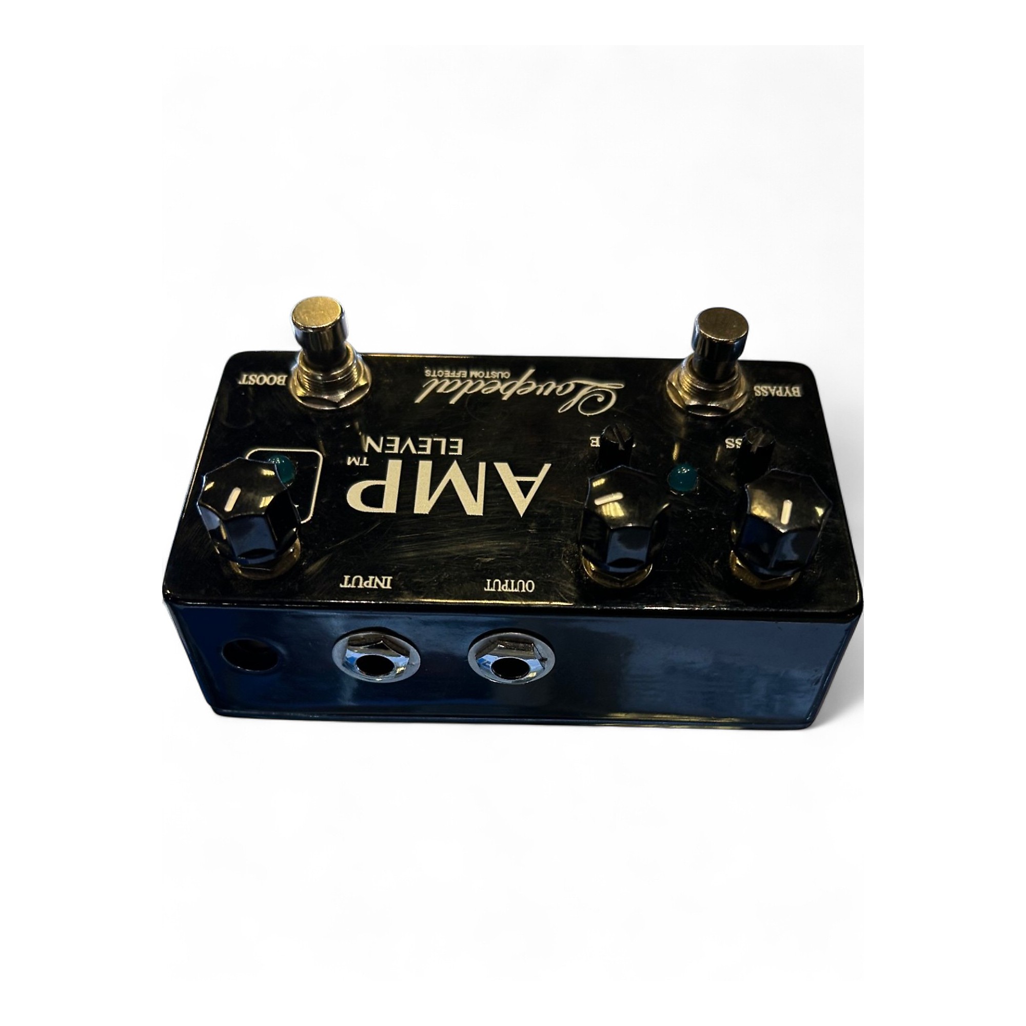 Used Lovepedal Amp Eleven Overdrive Boost Effect Pedal