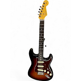 Used 2022 Fender American Professional II Stratocaster Tri-Tone Burst Solid Body Electric Guitar