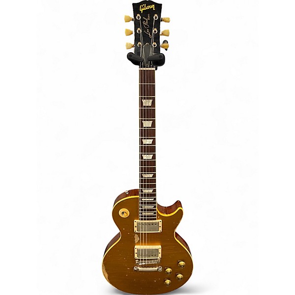 Used Gibson CUSTOM SHOP TRUE HISTORIC 1957 LES PAUL GOLDTOP AGED GOLD Solid Body Electric Guitar