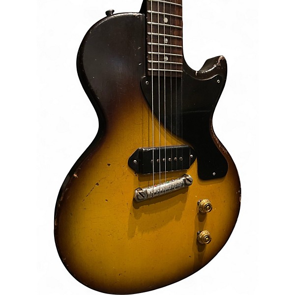 Vintage 1957 Gibson LES PAUL JR SUNBURST Solid Body Electric Guitar