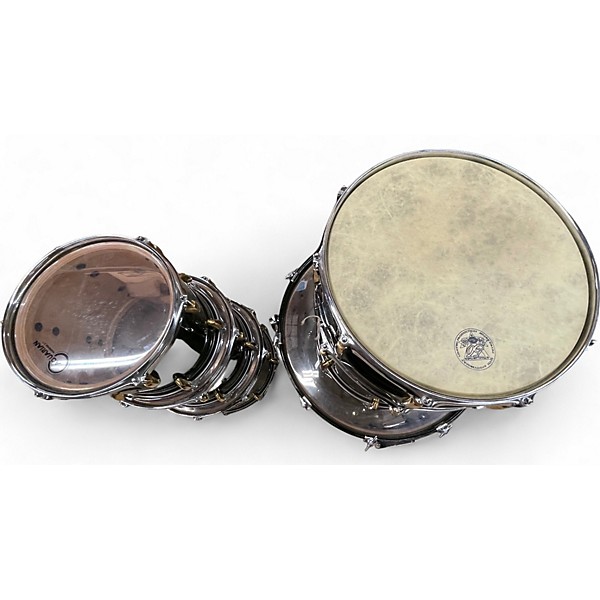 Vintage 1980s Pearl 6 Piece 50TH ANNIVERSARY Emerald Green Drum Kit