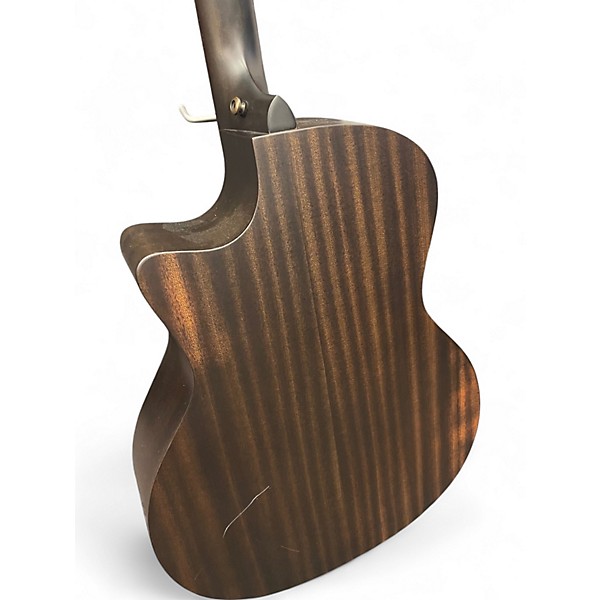 Used D'Angelico Premier Gramercy CS Trans Black Acoustic Electric Guitar