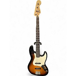 Used Squier BULLET JAZZ BASS SUNBURST Electric Bass Guitar
