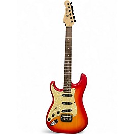 Used G&L Legacy Left Handed Sunburst Electric Guitar