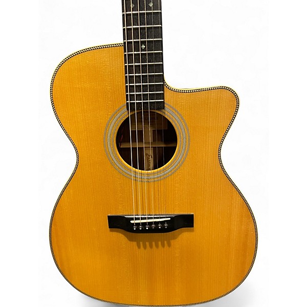 Used Eastman E20 OMCE Natural Acoustic Electric Guitar