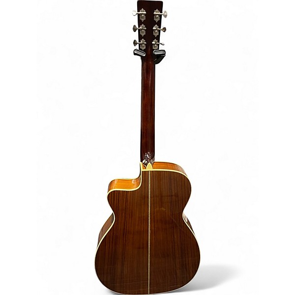 Used Eastman E20 OMCE Natural Acoustic Electric Guitar
