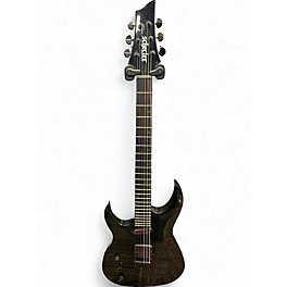 Used Schecter Guitar Research Sunset 6 Triad Black Electric Guitar