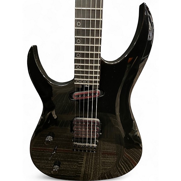Used Schecter Guitar Research Sunset 6 Triad Black Electric Guitar