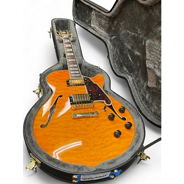 Used D'Angelico EXCEL SS XT VINTAGE NATURAL QUILT Hollow