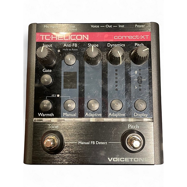 TC Helicon VoiceTone Single C1 HardTune & Correction Effects