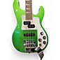 Used Jackson X Series Concert CBXNT DX IV Metallic Green Electric Bass Guitar
