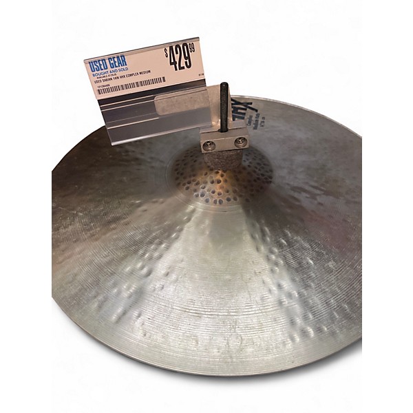 Used SABIAN 14in HHX Complex Medium Hats Cymbal