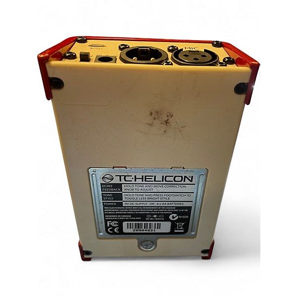 Used TC Helicon VoiceTone Mic Mechanic Vocal Processor