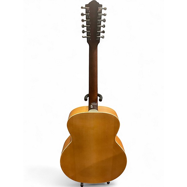 Used Guild F-2512E Natural 12 String Acoustic Electric Guitar