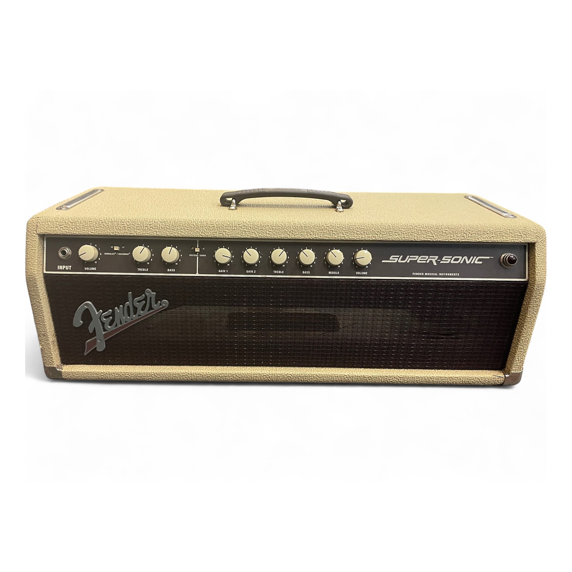 Used Fender Super Sonic 60 60W Tube Guitar Amp Head | Guitar