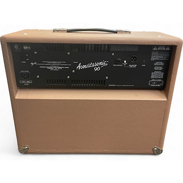Used Fender Acoustasonic 90 90W Acoustic Guitar Combo Amp