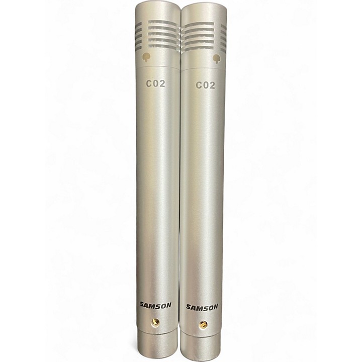 Used Samson CO2 (PAIR) Condenser Microphone | Guitar Center