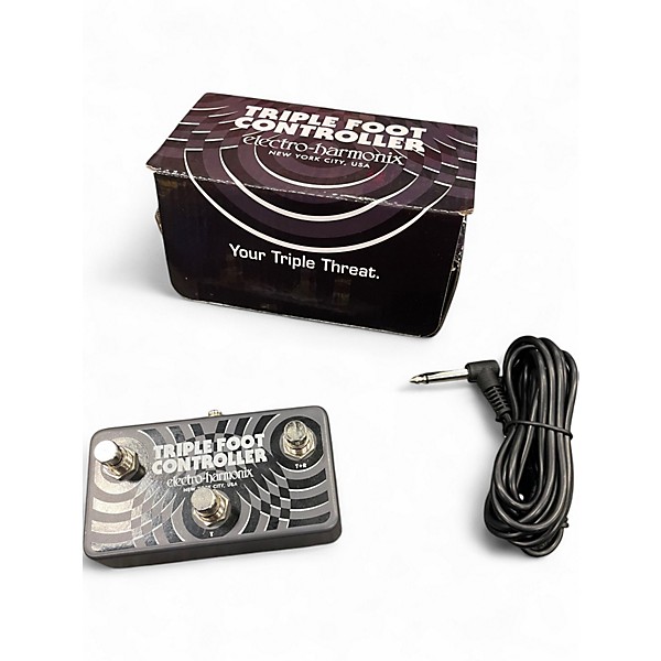 Used Electro-Harmonix Triple Foot Controller Pedal