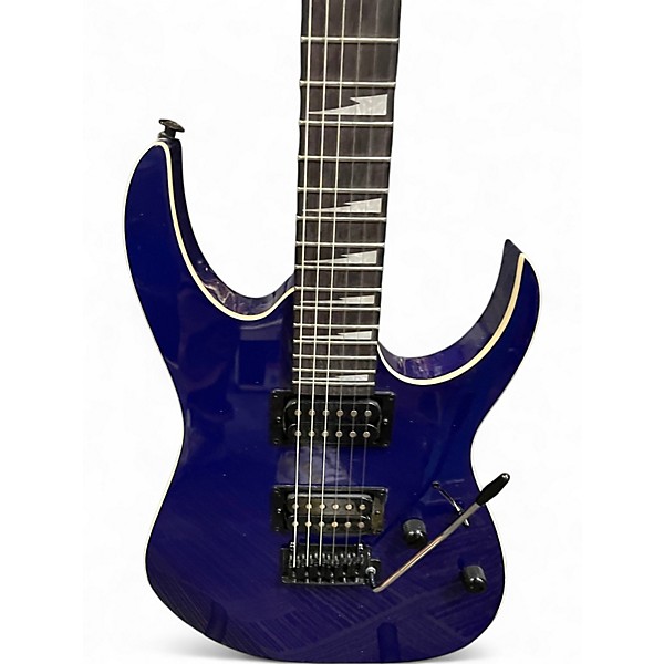 Used Ibanez RG421PB Blue Sapphire Solid Body Electric Guitar