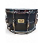Used TAMA 14X8 Steel Sound Lab Project matte black Drum